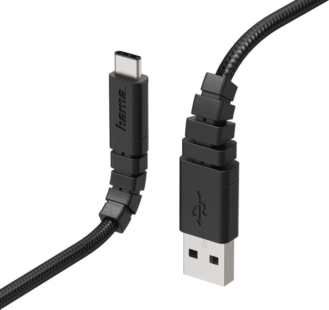 Hama 178307 1.4m USB C USB A Männlich Männlich Schwarz USB Kabel (00178307)