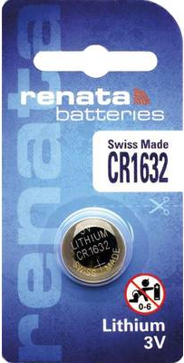 RENATA Knopfzelle CR 1632 Lithium CR1632 137 mAh 3 V 1 St. (700296)