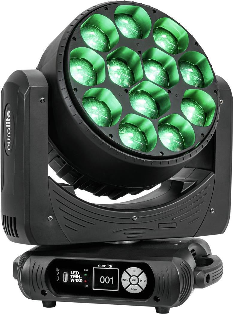 EUROLITE LED TMH-W480 Moving-Head Wash Zoom (51785935)