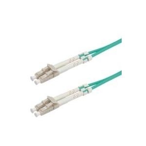 ROLINE FO Jumper Cable 50/125Ã‚Âµm OM3, LC/LC, Low-Loss-Connector 15m cavo a fibre ottiche Turchese (ROLINE FO Cable 50/12