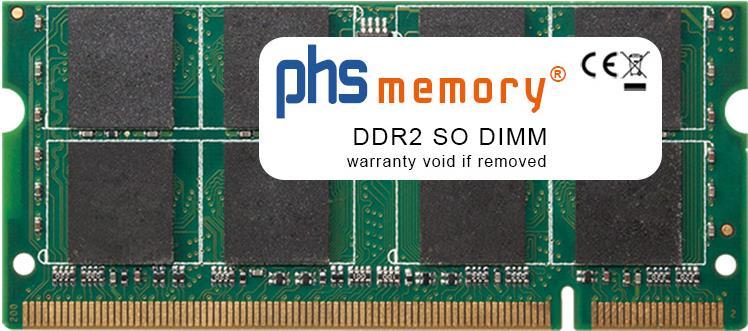 PHS-memory 4GB RAM Speicher für Asus G71GX-RX05 DDR2 SO DIMM 800MHz (SP150260)
