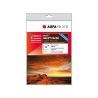 AgfaPhoto - Doppelseitiges Fotopapier, matt - A4 (210 x 297 mm) - 220 g/m2 - 20 Blatt (AP22020A4MDUO)
