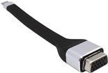 I-TEC USB C auf VGA Flat Adapter 1x VGA Full HD bis zu 1920x1080/60Hz kompatibel mit Thunderbolt 3 (C31FLATVGA60HZ)