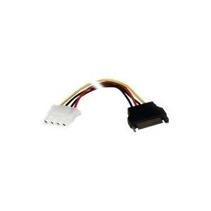 .com SATA auf 4-pin LP4 Molex Stromadapter - Netzteil - 15 PIN SATA Power (M) - interne Stromversorgung, 4-polig (W) - 15cm - Schwarz (LP4SATAFM6IN) .com SATA auf 4-pin LP4 Molex Stromadapter - Netzteil - 15 PIN SATA Power (M) - interne Stromversorgung, 4-polig (W) - 15cm - Schwarz (LP4SATAFM6IN)