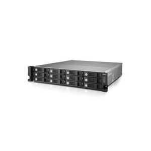 QNAP TVS-1271U-RP - NAS-Server - 12 Schächte - Rack - einbaufähig - SATA 6Gb/s - RAID 0, 1, 5, 6, 10, JBOD - RAM 16 GB - Gigabit Ethernet - iSCSI - 2U