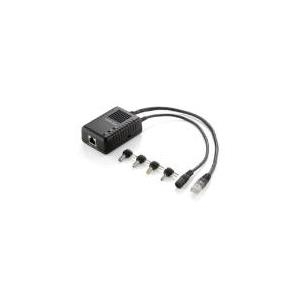 LEVEL ONE 10/100/1000Mbps High Power PoE Splitter zur Trennung von Daten und Strom (552034)