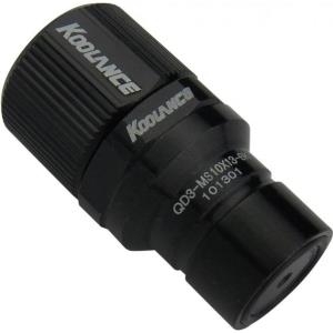 Koolance QD3 Male Quick Disconnect No-Spill Coupling, Compression for 10mm x 13mm (3/8 x 1/2in) - Flüssigkühlsystem Kupplung