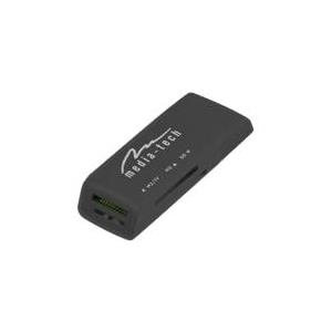 Media-Tech MT5040 - Kartenleser (MS, SD, TransFlash, MS Micro) - USB 2.0