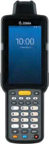 Zebra MC3300x computer palmare 10,2 cm [4] 800 x 480 Pixel Touch screen 377 g Nero (MC,WLAN,BT,SS,2D,29KY,2.5X,GMS - ,4/32GB,SN