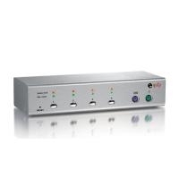Equip Desktop KVM Switch - KVM-Switch - PS/2 - 4 Anschlüsse - 1 lokaler Benutzer (331504)