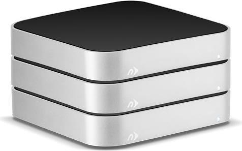 NewerTech miniStack - 3.5  - SATA - Aluminium - Schwarz - Aluminium - Kunststoff - JMicron 355 - 5 Gbit/s (NWTMSQKIT0GB)