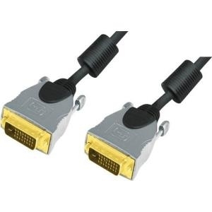 Professional DVI Monitorkabel (DVI-D), High Quality, Duallink, vergoldet, 24+1pol DVI-D St./St., 1,5 m Hochwertiges digitales Monitor/Video-Kabel zur Verbindung von Geräten mit DVI-D (24+1) Schnittstelle (499001015H)