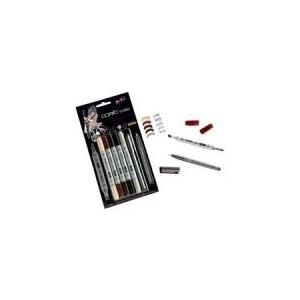 COPIC Marker ciao 5+1 Set, Manga 5 Der Marker zum Layouten, Skizzieren und Illustrieren (22075 562)