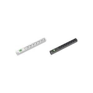 Bachmann - Verlängerungsschnur (Rack - einbaufähig) - 7 Ausgangsstecker - 1U - 48,3 cm (19) (333.405)