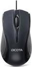 DICOTA D32011 mouse Ambidestro USB tipo A 1200 DPI (DICOTA WIRED MOUSE - )