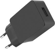 D-Parts Fontastic Netzteil USB Compact 1A, Schwarz (218699)