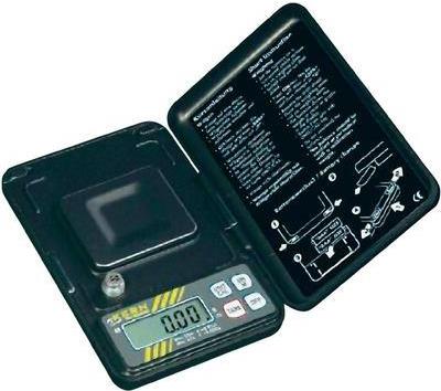 Kern Taschenwaage CM 50-C2N Wägebereich (max.) 10 g Ablesbarkeit 10 g batteriebetrieben Schwarz (CM 50-C2N)