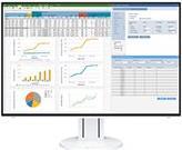 EIZO FlexScan EV2457-WT - LED-Monitor - 61.1 cm (24.1) - 1920 x 1200 - IPS - 350 cd/m² - 1000:1 - 5 ms - HDMI, DVI-D, DisplayPort - Lautsprecher - weiß
