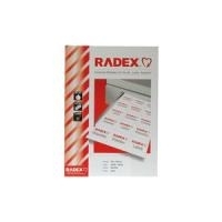 RADEX Universal Markierungs-Punkte, Durchm. 40 mm, weiß für Inkjet-, Laserdrucker und Kopierer (ER040.25)