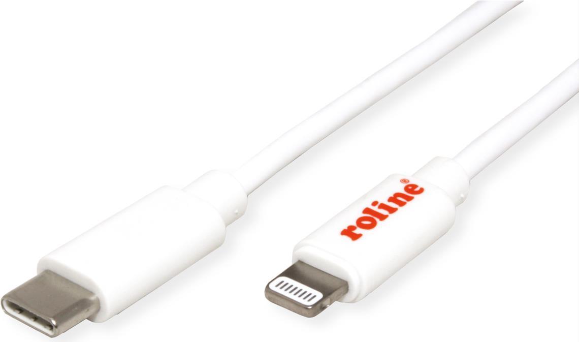 ROLINE 11.02.8335 Cavo Lightning 1 m bianco (11.02.8335)