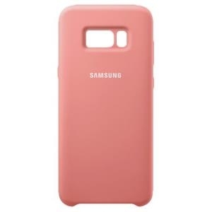 Samsung Silicone Cover EF-PG955 - Hintere Abdeckung für Mobiltelefon - Silikon - pink - für Galaxy S8+ (EF-PG955TPEGWW)