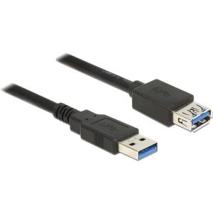 DeLOCK 85054 cavo USB USB 3.2 Gen 1 [3.1 Gen 1] 1 m USB A Nero (Delock - USB forl?ngerkabel - USB Type)