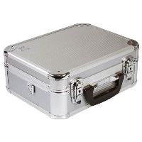 DÖRR Koffer Silver 40 - Hartschalentasche - Aluminium - Silber (485040)