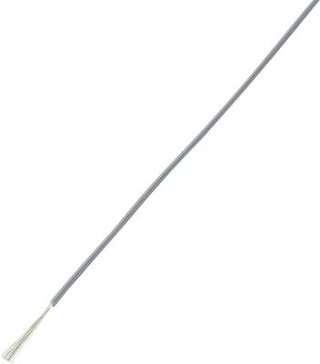 TRU COMPONENTS 1566849 Litze LiY 1 x 0.14 mm² Grau 100 m (1566849)