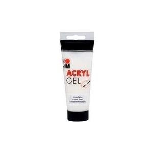 Marabu Acrylgel, kristallklar, 100 ml auf Wasserbasis, wetterfest, lichtbeständig, farblos, für - 1 Stück (120350101)