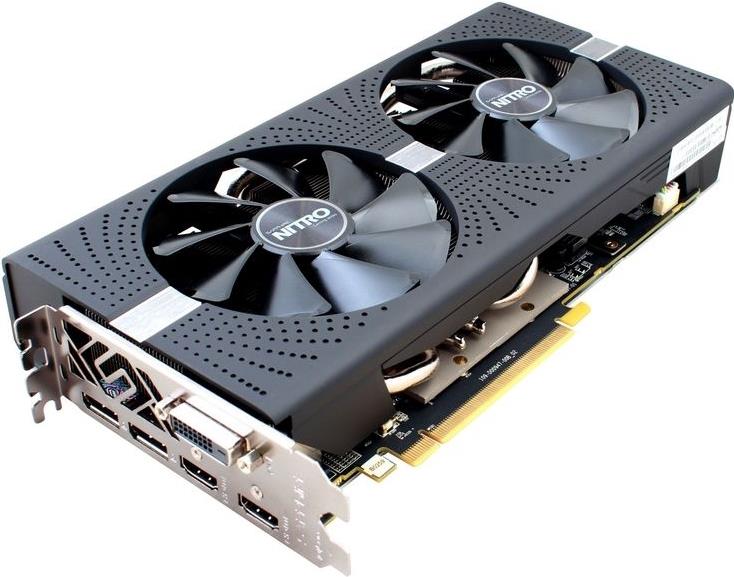 Sapphire NITRO+ RX 580 - Grafikkarten - Radeon RX 580 - 4 GB GDDR5 - PCIe 3.0 x16 - DVI, 2 x HDMI, 2 x DisplayPort - Lite Retail Sapphire NITRO+ RX 580 - Grafikkarten - Radeon RX 580 - 4 GB GDDR5 - PCIe 3.0 x16 - DVI, 2 x HDMI, 2 x DisplayPort - Lite Retail