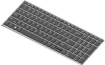 HP KEYBOARD, POR - 850-G5FOR ELITEBOOK 850-G5 (L14366-131)
