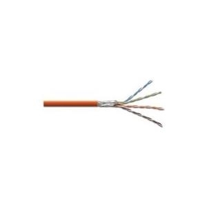 DIGITUS - Bulkkabel - 1000 m - Paare in Metallfolie (PiMf) -Cat.7 Rohkabel - orange (DK-1743-VH-10)