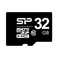 SILICON POWER - Flash-Speicherkarte - 16GB - Class 10 - microSDHC (SP016GBSTH010V10)