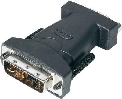 Belkin DVI/VGA, M/F 17 pin analog DVI 15 pin HD D-Sub (HD-15) Grigio