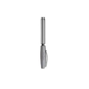 FABER-CASTELL Tintenroller BASIC, hochglänzend verchromt ergonomische Griffzone mit Softlackbeschichtung, farblich (148461)