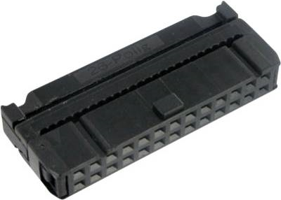 Pfosten-Steckverbinder mit Zugentlastung Rastermass 2.54 mm Polzahl Gesamt 44 (1589752)