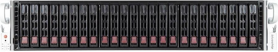 bluechip SERVERline R52209s - server - montaggio in rack - 2U - bidirezionale - 1 x 2 x 300GB - AST2600 - GigE - nessun sistema