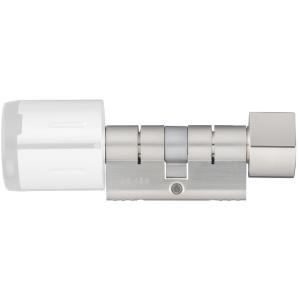 Kentix Profilzylinder Antipanik 40/45 Profilzylinder Anti-Panik 40/45mm Zylinderlänge AUSSEN/INNEN mit mechn. Drehknauf, inkl. Stulpschraube?WICHTIG! Nur in Verbindung mit Kentix Online Knauf (KXC-KN1/2) nutzbar! (KXC-140AP-4045)