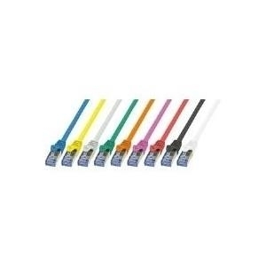 Cavo patch CAT6A 2,0 m nero S/FTP 2x RJ45, LSZH, CU