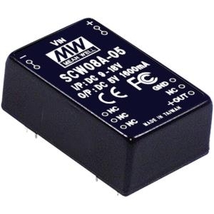 MEAN WELL SCW08A-12 8W Elektrischer Umwandler (SCW08A-12)