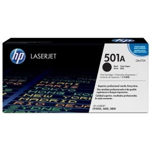 HP Toner Q6470A (501A) - Schwarz - Kapazität: 6.000 Seiten (Q6470A)
