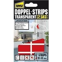 UHU doppels. Klebeband 45515 transp VE12 (45515)