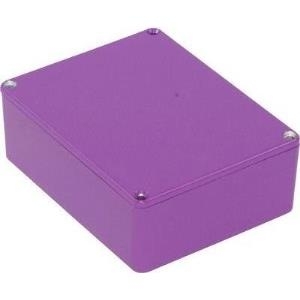 Hammond Electronics Universal-Gehäuse 120 x 94 x 42 Aluminium Purple 1590BBSPR 1 St. (1590BBSPR)