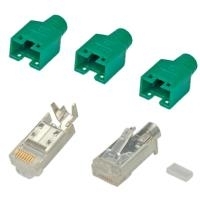 HiRose RJ-45 Stecker 10er Pack, grün (H7540.8-10)