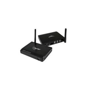 ALLNET ALL0804W - Server für kabellose Geräte - 4 Anschlüsse - 100Mb LAN, USB 2.0 - Wi-Fi