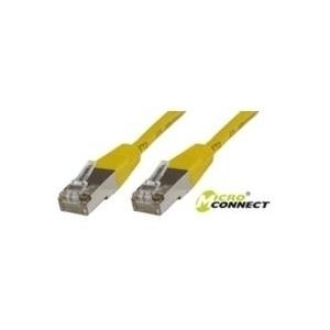 MicroConnect - Netzwerkkabel - RJ-45 (M) bis RJ-45 (M) - 2 m - STP - CAT 5e - verseilt - Gelb