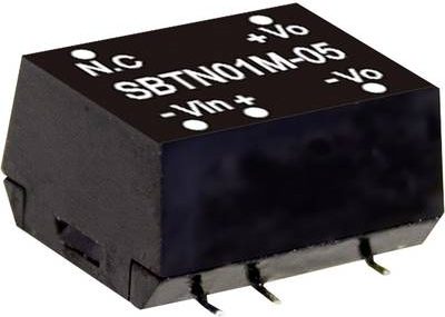 Mean Well SBTN01L-05 DC/DC-Wandlermodul 200 mA 1 W Anzahl Ausgänge: 1 x (SBTN01L-05)