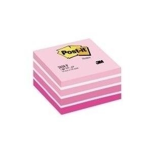 Foglietti riposizionabili Post-it® Notes Cubo Neon 76x76 mm 450 ff rosa neon 2028-NP