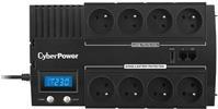 CyberPower BRICs LCD Series BR700ELCD - USV - Wechselstrom 220/230/240 V - 420 Watt - 700 VA - USB - Ausgangsanschlüsse: 8 - Frankreich