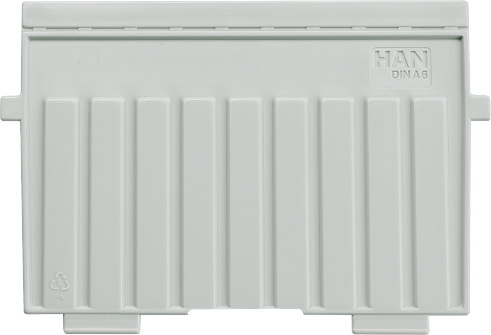 Han Stützplatten 9026-11 A6 grau (9026-11)